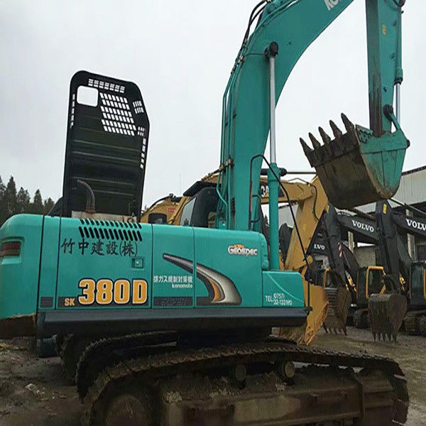 Excavadora usada japon Kobelco Sk 380 buena calidad Baja hora de trabajo de segunda mano excavadora usada kobelco precio de la excavadora usada