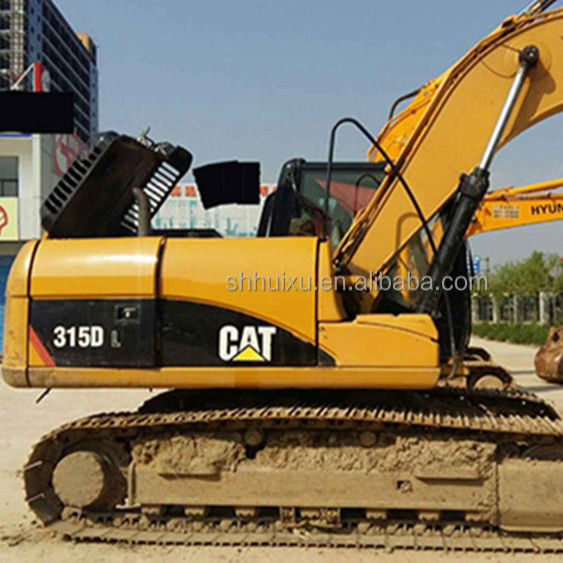 Caterpillar 315dl excavadora de rastreo usada CAT315 15T excavadora usada máquina de excavación Caterpillar en stock