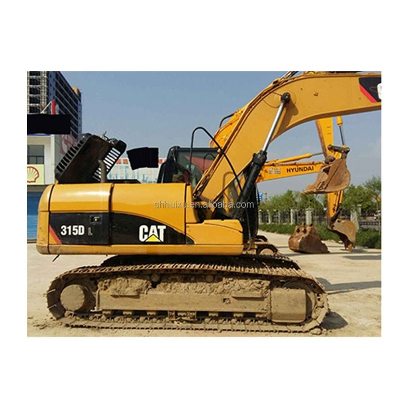 Caterpillar 315dl excavadora de rastreo usada CAT315 15T excavadora usada máquina de excavación Caterpillar en stock