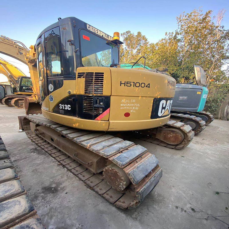 Usado de buena calidad Excavadora de rastreo Usado Caterpillar cat313C / de segunda mano Japón motor cat 313C