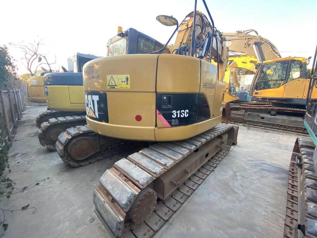 Usado de buena calidad Excavadora de rastreo Usado Caterpillar cat313C / de segunda mano Japón motor cat 313C