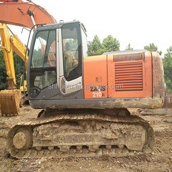 Venta caliente de Hitachi máquina de excavación de segunda mano excavadora japonesa usada HITACHI 210 en buen estado