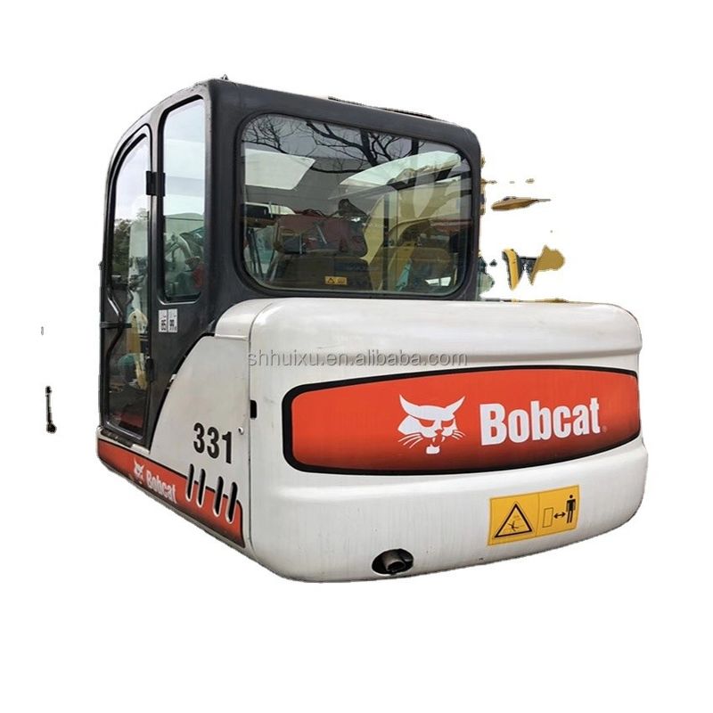 Excavadora de segunda mano de buena calidad BOBCAT331 3.1T Excavadora usada máquina de excavación para la venta