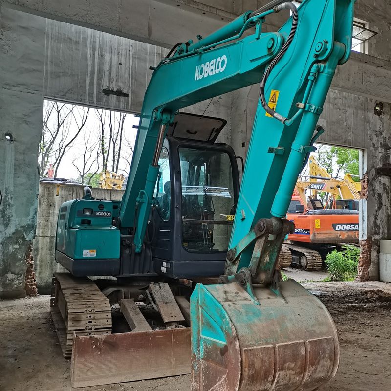 Real disparo 90% Nuevo Original Japón Usado KOBELCO SK 75 Excavadora de rastreador para la venta Usado KOBELCO 75 tecnología japonesa excavadora