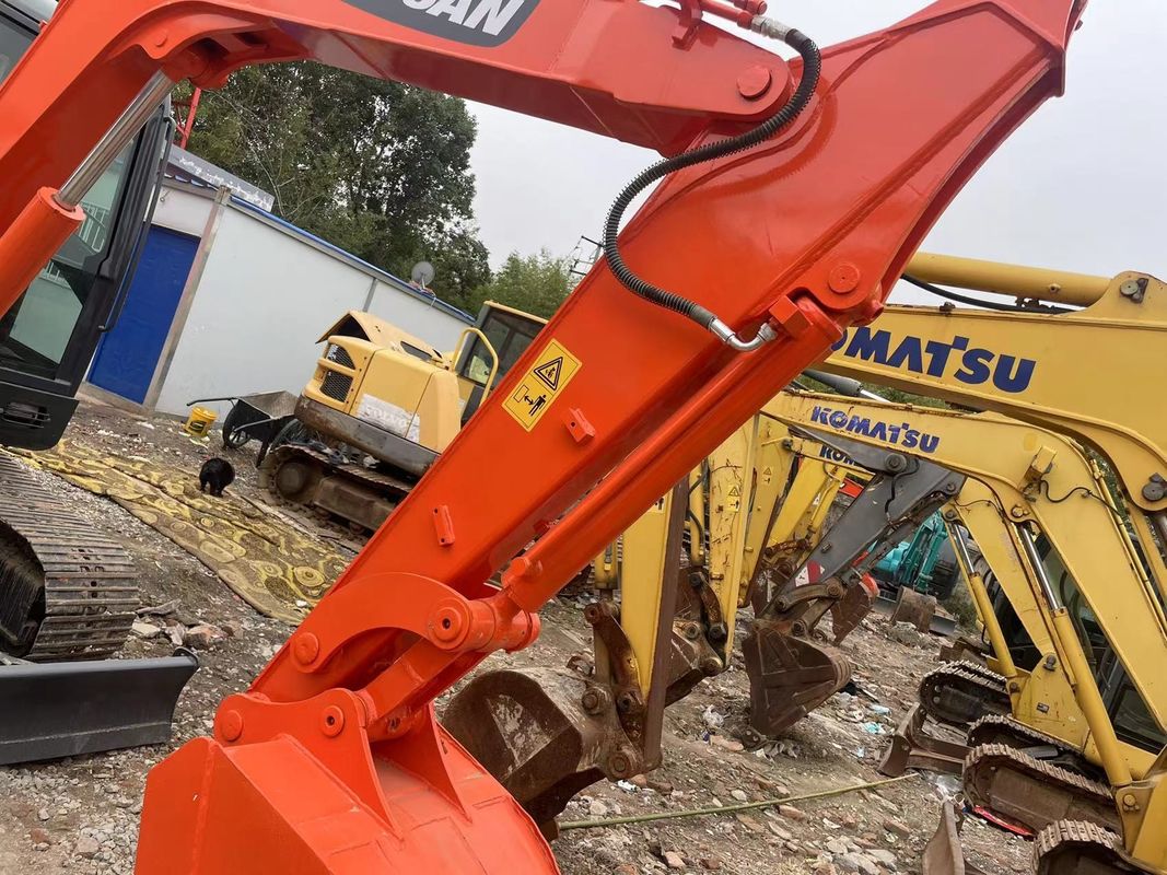 Alta calidad Mini excavadora usada Doosan ZX60 máquina de construcción/excavadora de segunda mano hidráulica DOOSAN ZX60 origen de Corea