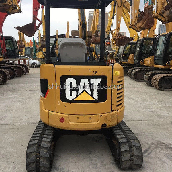 Buena calidad de segunda mano excavadora de pequeño tipo CAT302 mini excavadora hidráulica usada máquina de orugas Orugas en stock