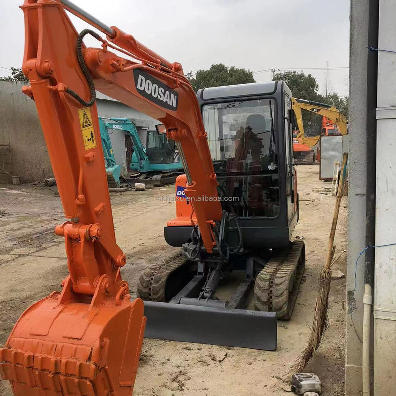 Venta caliente de Doosan Máquina de construcción mini excavadora usada Doosan DH35 buena calidad/excavadora de segunda mano hidráulica DOOSAN DH35 origen de Corea