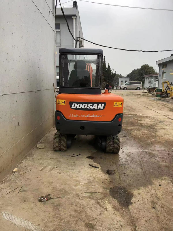 Venta caliente de Doosan Máquina de construcción mini excavadora usada Doosan DH35 buena calidad/excavadora de segunda mano hidráulica DOOSAN DH35 origen de Corea