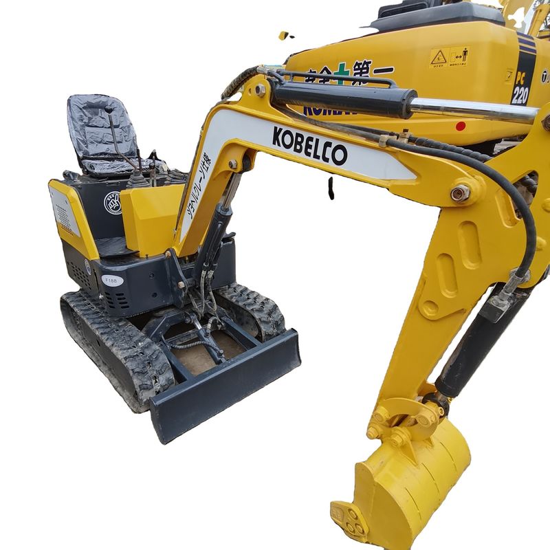 Kobelco SK200 Precio barato Kobelco 10 excavadora hidráulica de segunda mano de origen japonés Mini excavadora usada