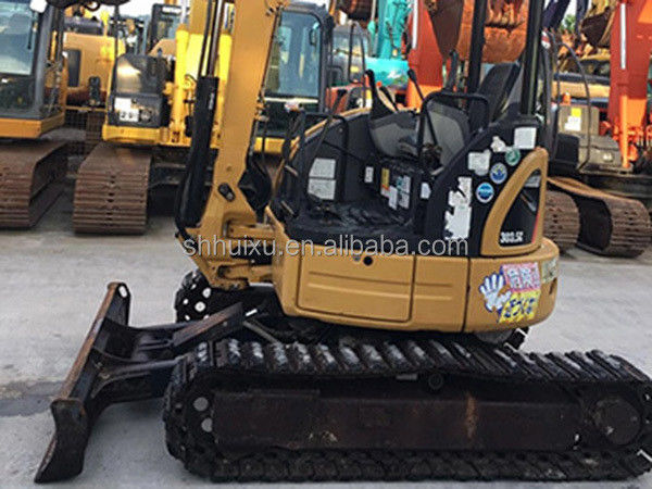 Buena calidad mini excavadora hidráulica usada CAT303.5 de segunda mano excavadora de orugas pequeña para la venta Orugas en stock