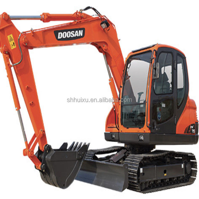 Excavadora de segunda mano de 8 toneladas Doosan DX80 modelo usado 80 mini proyecto de trabajo DX80 para la venta