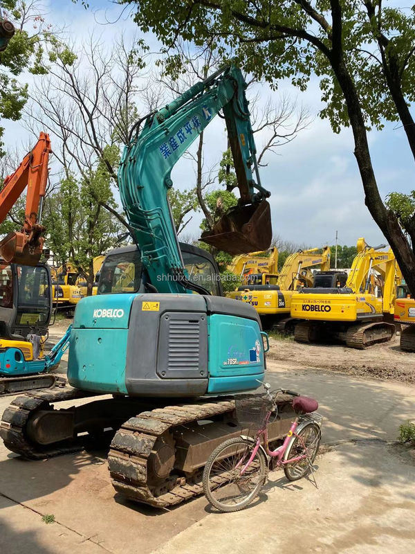 Kobelco SK200 Excavadora de rastreo Kobelco 70SR de segunda mano Hidráulica de alta calidad Mini excavadora usada Precio barato