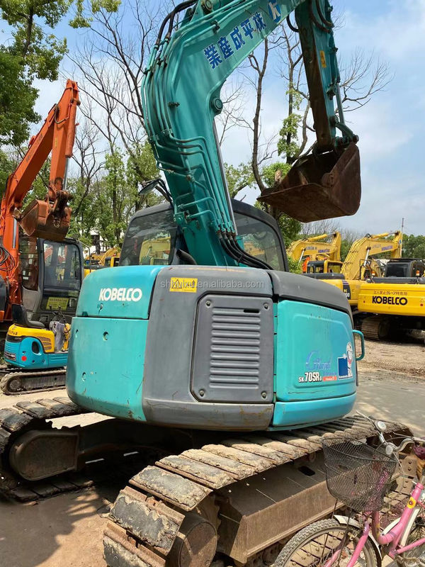 Kobelco SK200 Excavadora de rastreo Kobelco 70SR de segunda mano Hidráulica de alta calidad Mini excavadora usada Precio barato