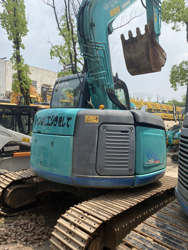 Kobelco SK200 Excavadora de rastreo Kobelco 70SR de segunda mano Hidráulica de alta calidad Mini excavadora usada Precio barato