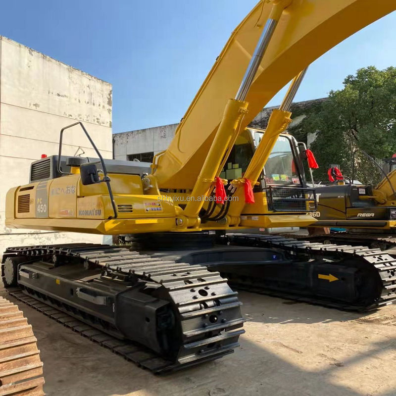 Komatsu PC450 excavadora de segunda mano, rendimiento perfecto, acción rápida, bajo precio, dos años de garantía de calidad