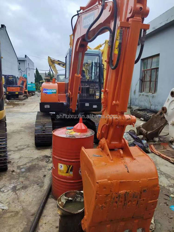 Venta caliente de Doosan Mini excavadora usada doosan ex55 de segunda mano excavadora hidráulica de rastreo DOOSAN DH55 origen de Corea