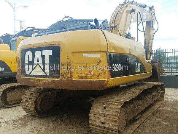 Excavadora usada cat 323d/excavadora de segunda mano de rastrero CAT323 en buen estado CAT 303 cat 306
