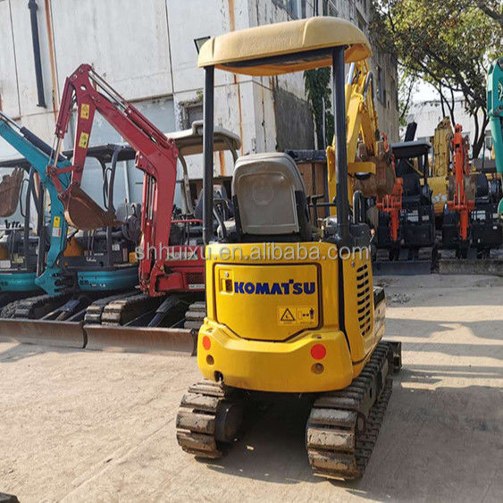 mini usado komatsu pc18 excavadora pc 18 excavadora de 1,8 toneladas pc18mr motor diesel Japón buen rendimiento