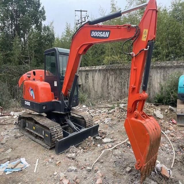80% excavadora nueva usada Doosan 55 excavadora Corea Excavadora usada de segunda mano buen precio