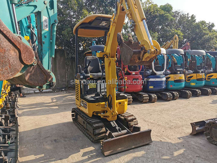 mini usado komatsu pc18 excavadora pc 18 excavadora de 1,8 toneladas pc18mr motor diesel Japón buen rendimiento