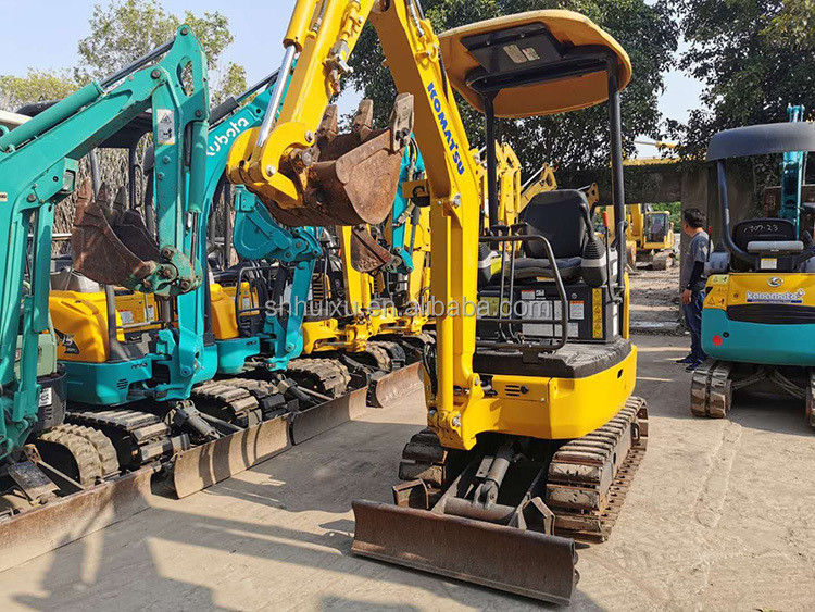 mini usado komatsu pc18 excavadora pc 18 excavadora de 1,8 toneladas pc18mr motor diesel Japón buen rendimiento