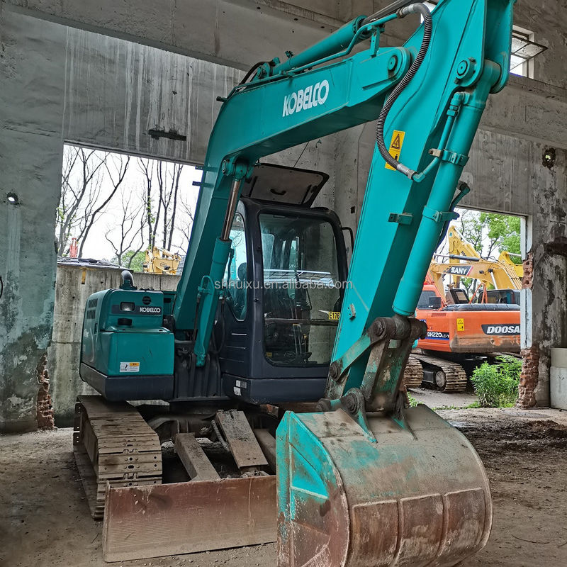 Kobelco SK200 Mini excavadora usada Kobelco SK75 Buena calidad Precio barato excavadora de segunda mano hidráulica de origen japonés