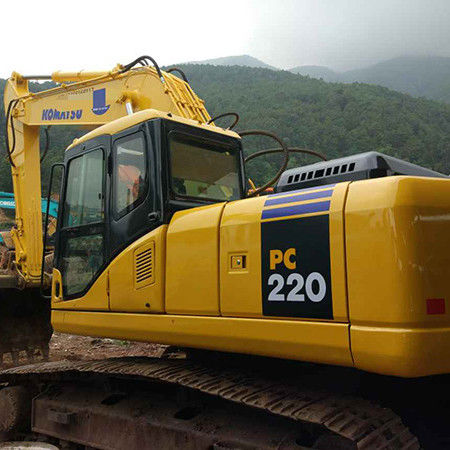 EXCALADOR JAPONÉS 220-7 USO Excelente calidad seleccionada excavadora usada Komatsu PC 220-7 / excavadora usada komatsu 220-7