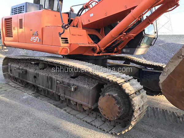 Hitachi en stock de segunda mano gran excavadora de rastreo HITACHI 450 en buen estado máquina de excavación usada japonesa HITACHI 450 a la venta/