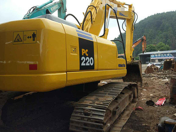 EXCALADOR JAPONÉS 220-7 USO Excelente calidad seleccionada excavadora usada Komatsu PC 220-7 / excavadora usada komatsu 220-7