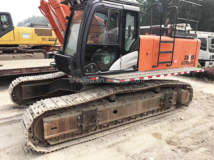 Hitachi venta caliente de segunda mano gran Excavadora de rastreo HITACHI 470 en buen estado máquina de excavación usada japonés