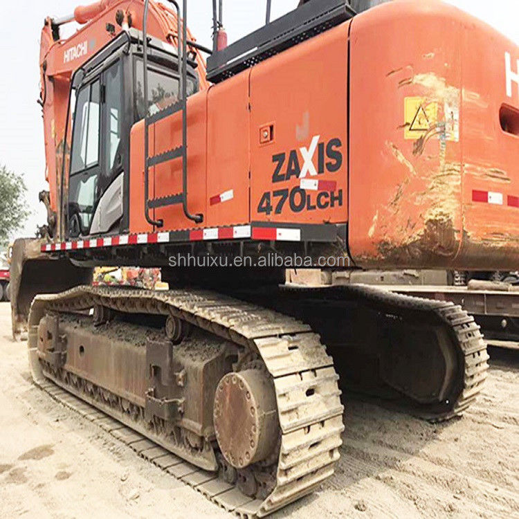 Hitachi venta caliente de segunda mano gran Excavadora de rastreo HITACHI 470 en buen estado máquina de excavación usada japonés