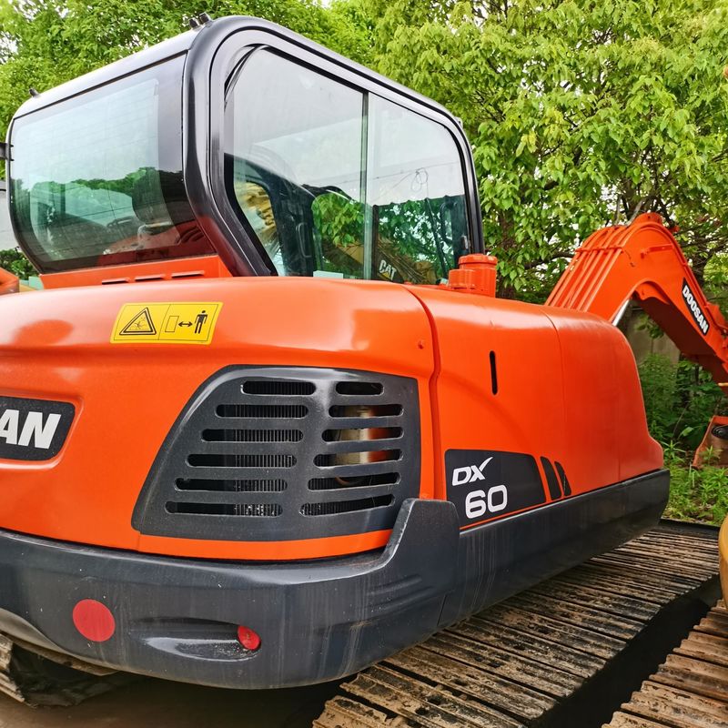 mini excavadora original mini excavadora usada Doosan DX 60 mini excavadora usada