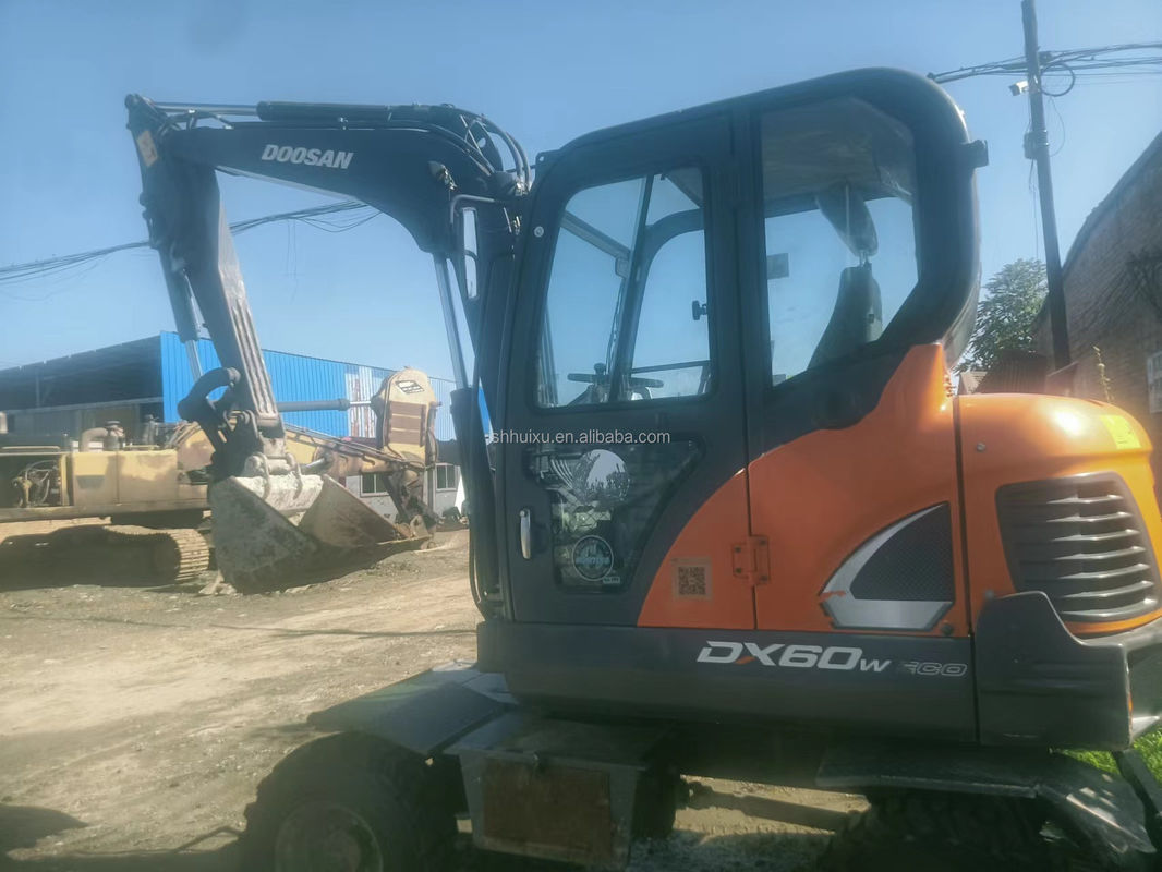 mini excavadora original mini excavadora usada Doosan DX 60 mini excavadora usada