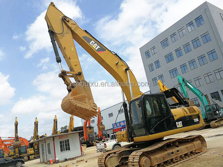 Excavadora de orugas usada 329d/ Excavadora de rastreador de segunda mano CAT329 en buen estado para la venta Caterpillar en stock