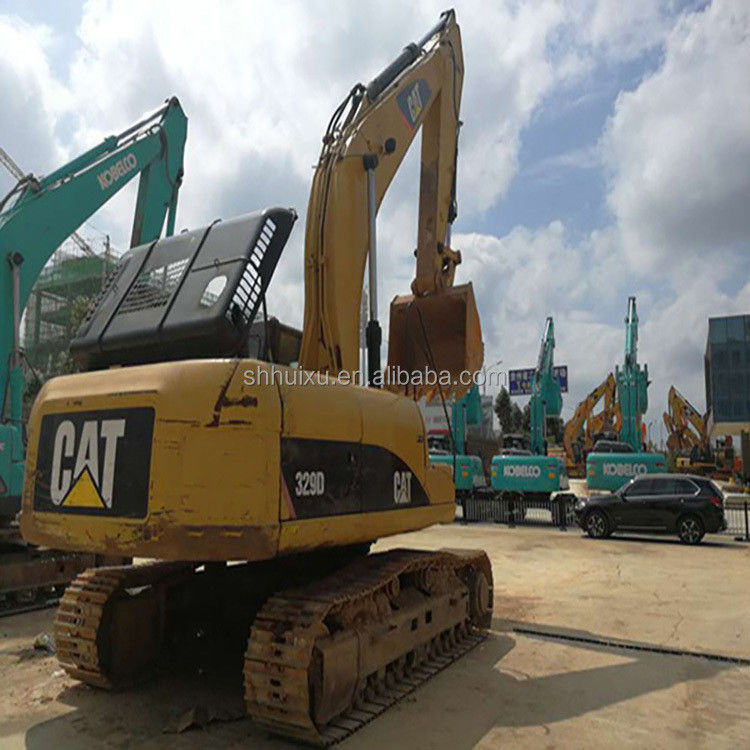 Excavadora de orugas usada 329d/ Excavadora de rastreador de segunda mano CAT329 en buen estado para la venta Caterpillar en stock