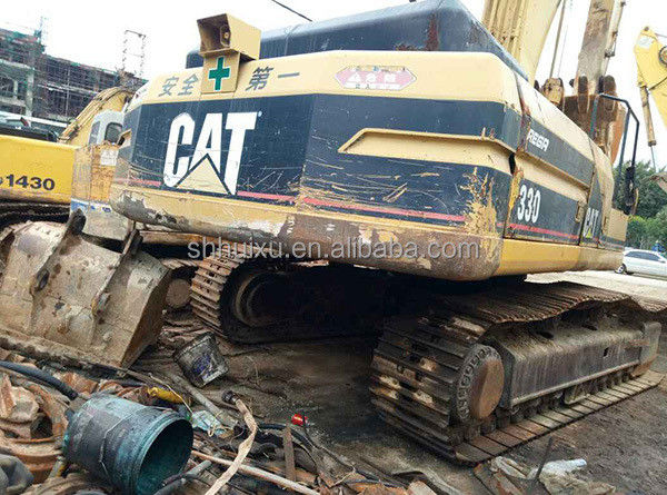 Excavadora de la oruga usada 330dl Excavadora de la oruga de segunda mano CAT330B en buen estado para la venta Uruga en stock