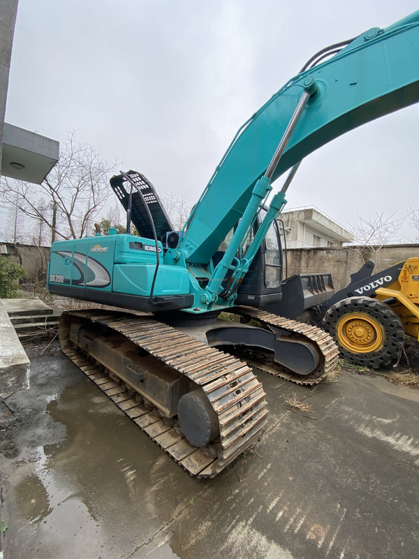 Kobelco SK200 de segunda mano Kobelco SK200-8 Excavadora hidráulica de rastreo en buen estado Máquina de excavación usada precio barato