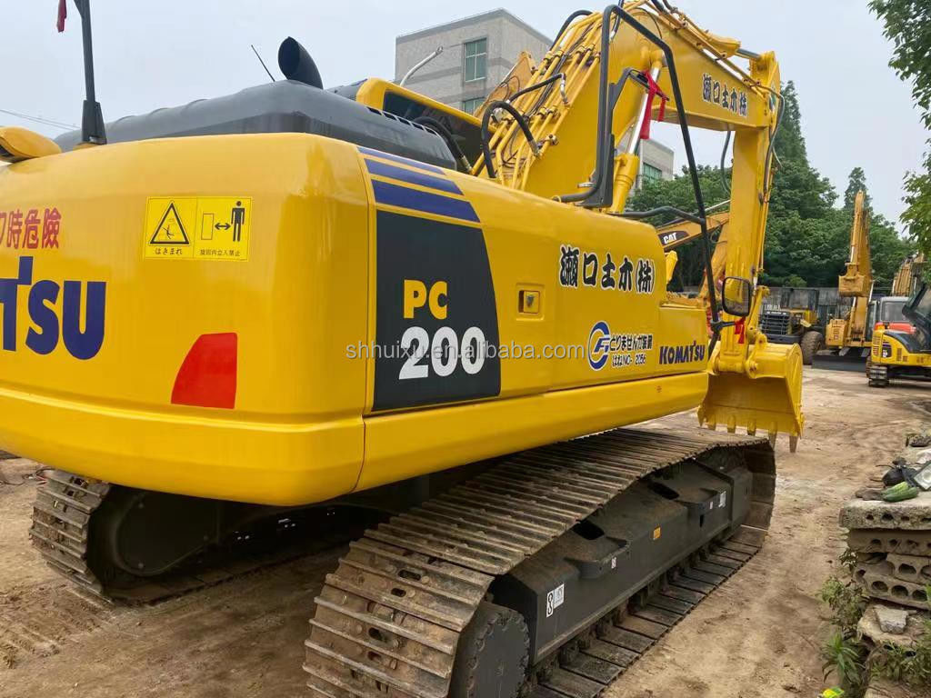Komatsu Excavadora de segunda mano de excavadora hidráulica de buena calidad Máquina de excavación usada de origen japonés utilizada komatsu pc200-8 excavadora Komatsu Excavadora