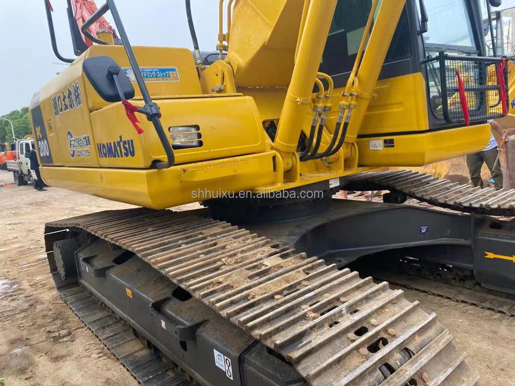 Komatsu Excavadora de segunda mano de excavadora hidráulica de buena calidad Máquina de excavación usada de origen japonés utilizada komatsu pc200-8 excavadora Komatsu Excavadora