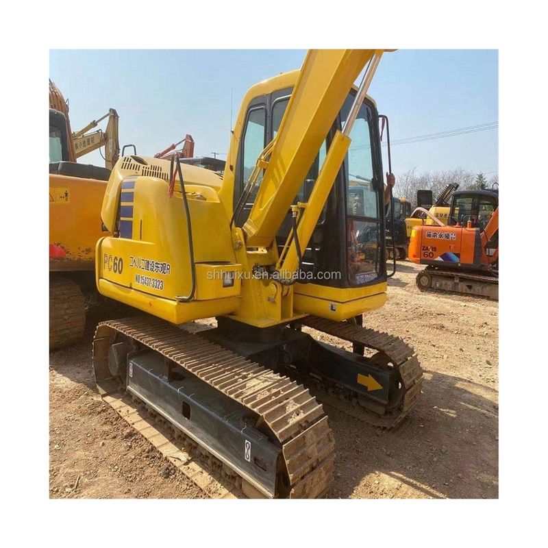 Komatsu PC60 excavadora hidráulica de 6 toneladas de alta calidad excavadora de segunda mano Japón origen precio barato Komatsu Excavadora