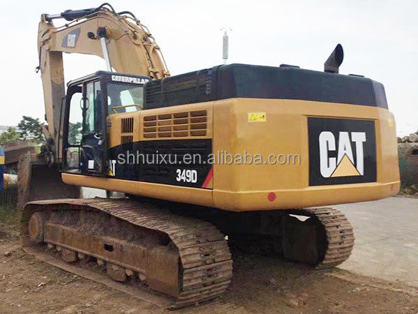 La excavadora usada más vendida CAT349 Excavadora de segunda mano en buen estado para la venta