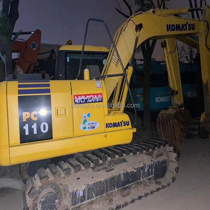 Excavadora Komatsu Hidráulica Excavadora usada Komatsu PC110 de segunda mano máquina de excavación japonesa Komatsu Excavadora