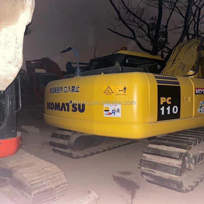 Excavadora Komatsu Hidráulica Excavadora usada Komatsu PC110 de segunda mano máquina de excavación japonesa Komatsu Excavadora