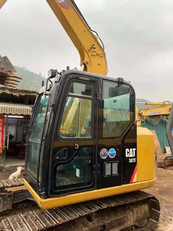 CAT307E excavadora de segunda mano, rendimiento perfecto, acción rápida, bajo precio, dos años de garantía de calidad