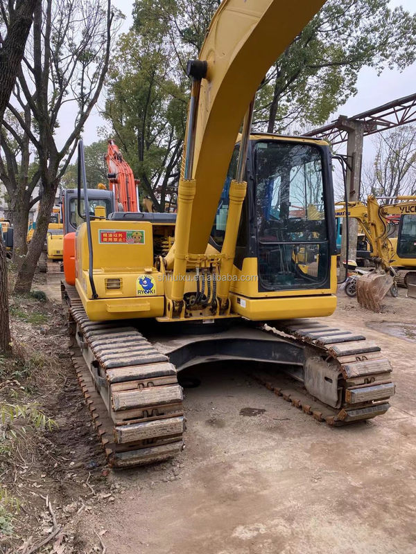 Komatsu Excavadora de rastreador barata PC130 mini usada Komatsu máquina de excavación de segunda mano Komatsu Excavadora