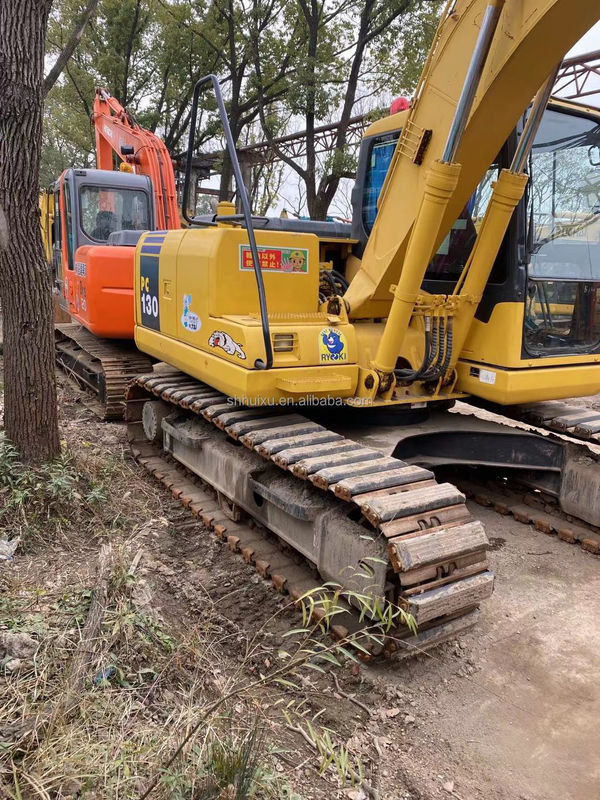 Komatsu Excavadora de rastreador barata PC130 mini usada Komatsu máquina de excavación de segunda mano Komatsu Excavadora