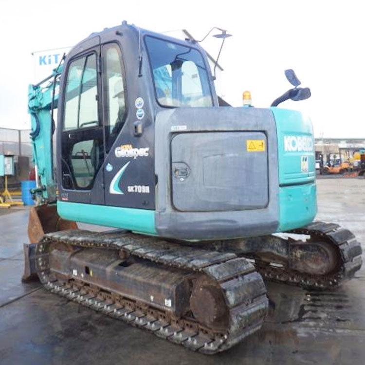 Alta calidad Japón Kobelco SK70SR Mini Excavadora Usada 7 toneladas Kobelco SK 70SR Pequeña Excavadora Usada