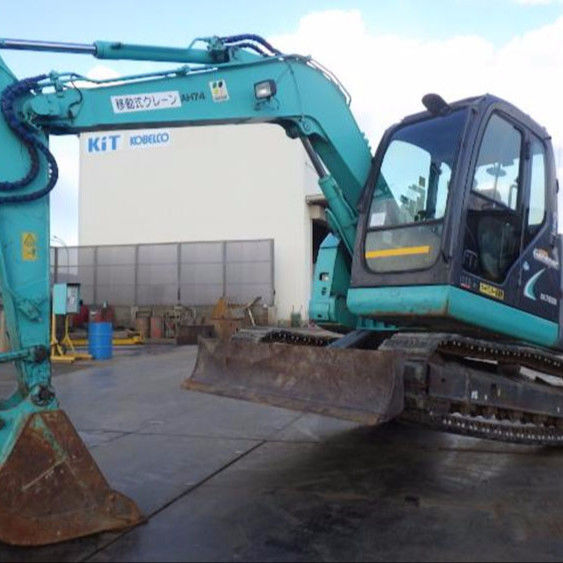 Alta calidad Japón Kobelco SK70SR Mini Excavadora Usada 7 toneladas Kobelco SK 70SR Pequeña Excavadora Usada