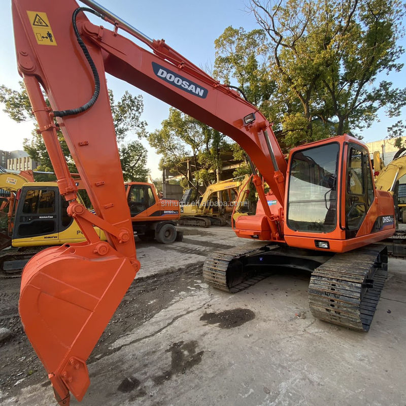 Venta caliente de Doosan Usado de segunda mano buena calidad excavadora Doosan DH150 Lc-7 lista para trabajar 15ton Doosan Dh150 Excavadora para venta caliente