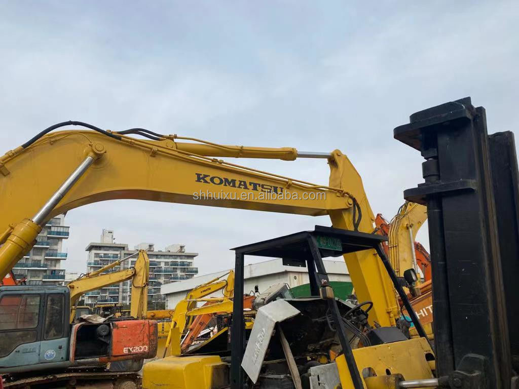 Komatsu Excavadora usada PC200-7 máquina de excavación de segunda mano Japón origen para la venta Komatsu Excavadora